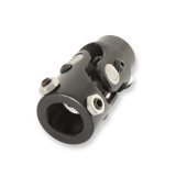 Holley Steering U-Joints 320-105 Joints, U-Joint, Single-Joint, Steel, Black Zinc, 1 in. 48-Spline, 3/4 in. DD, Hardware Included, Each thumbnail 3