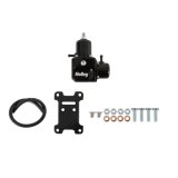 Holley EFI Fuel Pulse Dampers 12-1001 System Dampers, Billet Aluminum, Black Anodized, 40-100 psi, -6 AN Female Threads Inlet/Outlet, Each thumbnail 3