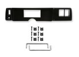 Holley EFI 6.86 in. Dash Bezels 553-408 Panels, EFI, Pro Bezel, 5/32 Thick, ABS Material, Black Matte Finish, Chevy, Camaro, Each thumbnail 6