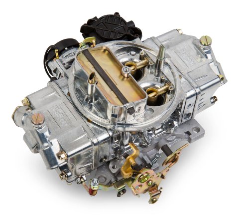 Holley Street Avenger Carburetors 0-80570 Carburetors, Avenger, 570 cfm, 4-barrel, Square Bore, Electric Choke, Vacuum Secondaries, Dual Inlet, Shiny Finish, Ford Kickdown, Each thumbnail 4