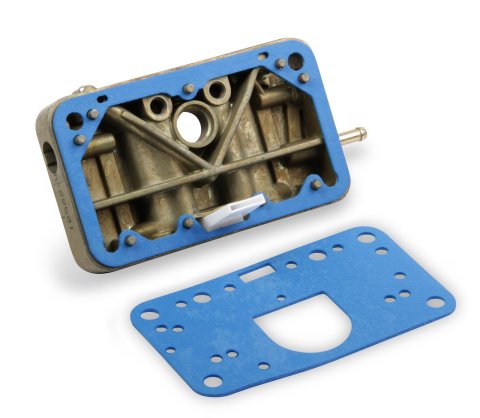 Holley Replacement Metering Blocks 134-155 Blocks, Primary, Replacement, Cast Aluminum, Gold Iridited, 4150 Series Carburetors, Each
