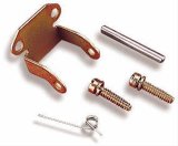 Holley Carburetor Float Hanger Kits 20-105 Hangers, Center Hung Installation, Steel Hanger, Spring, Rod, Screws, Each thumbnail 1