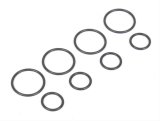 Holley Fuel Injector O-Ring Seals 508-19 O-ring Seals, Injector, Replacement, Rubber, Delphi Style, 8-piece, Set thumbnail 1