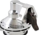 Holley HP Billet Mechanical Fuel Pumps 12-454-25 Pumps, Billet, Mechanical, 170 gph, 7.5 psi, Silver, -8 AN, Male Thread, Inlet and Outlet, Chevy, 396ci, 402ci, 427ci, 454ci, Each thumbnail 3