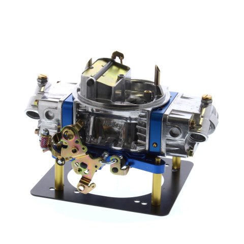 Holley Ultra Double Pumper Carburetors 0-76750BL Carburetors, Pumper, 750 cfm, 4-barrel, Square Bore, Electric Choke, Mechanical Secondaries, Dual Inlet, Blue and Polished Finish, Each thumbnail 2