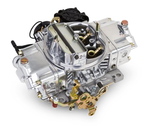 Holley Aluminum Street Avenger 870 CFM 4-Barrel Carburetor 0-83870 Carburetors, Avenger, cfm, 4-barrel, Square Bore, Electric Choke, Vacuum Secondaries, Dual Inlet, Shiny Finish, Ford Kickdown, Each