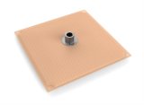 Holley HydraMat Fuel Pickups 16-106 Strainers, HydroMat, Pickup, Square, Center Outlet, 11.0 in. Long, 11.0 in. Wide, 3/8 in. NPT Fitting, E85 Compatible, Each thumbnail 3