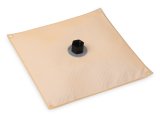 Holley HydraMat Fuel Pickups 16-106 Strainers, HydroMat, Pickup, Square, Center Outlet, 11.0 in. Long, 11.0 in. Wide, 3/8 in. NPT Fitting, E85 Compatible, Each thumbnail 4