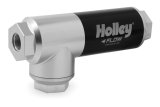 Holley EFI Filter Regulators 12-876 Fuel Filters, Aluminum, Pressure Regulator, Inline, Return, 59.5 psi, 10 Micron, Fuel Injection, 175 GPH, -8 AN Ports, Each thumbnail 3