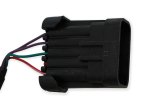Holley EFI Dual-Sync Distributors 565-111 Distributors, EFI, Dual-Sync, Hall Effect, Computer-controlled Advance, Male/HEI, Black Cap, Steel Gear, Polished Housing, Ford, 5.8L, Each thumbnail 3