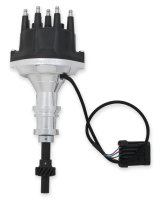 Holley EFI Dual-Sync Distributors 565-111 Distributors, EFI, Dual-Sync, Hall Effect, Computer-controlled Advance, Male/HEI, Black Cap, Steel Gear, Polished Housing, Ford, 5.8L, Each thumbnail 9
