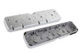 Holley LS Valve Cover Adapter Plates 241-296 Spacer and Adapters, Cover, Adapter, Perimeter Bolt, Cast Aluminum, 1.385 in. Thick, Polished, Chevy, LS, 4.8-7.0L, Kit thumbnail 4