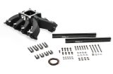 Holley EFI LS Single Plane Split-Design Race Intake Manifolds 300-290BK Manifolds, Fuel Injected, Race, Black Ceramic, Natural, Chevrolet, GM Engines, LS3, L92 Cylinder Heads, Each thumbnail 5