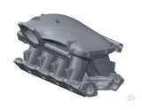 Holley SBF Hi-Ram EFI Intake Manifolds with Side-Mount Tops 300-309 Manifolds, High-Ram, Intake, Top, Multi-port, 1,500-7,000 RPM Range, 95mm Bore, Aluminum, Satin, Ford, 5.8L, Windsor, Each thumbnail 3