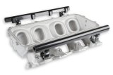 Holley LS Modular Lo-Ram EFI Intake Systems 300-620 Manifolds, Modular, EFI, Cathedral Port Head, Multi-port, Standard Deck, 105mm Bore, Aluminum, Satin Finish, Chevy, 4.8-6.0L, Each thumbnail 8