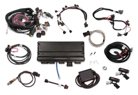 Holley Terminator X MAX Engine Management Systems 550-1422 Systems, MAX, 8-EV1 Injectors, 8-Coils, Drive-by-Wire, 3.5 in. Controller, Chrysler, Dodge, 5.7-6.4L, Non-VVT, Kit