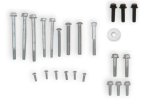 Holley Replacement Accessory Drive Hardware 97-302 Engine Bracket Components, Replacement, Hardware, Steel, Nickel Finish, for Cooling Manifold, 20-240, Chevy, Small Black, Kit thumbnail 1