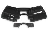 Holley EFI 7 in. Dash Bezels 553-310 Panels, EFI, Bezel, 5/32 Thick, ABS Material, Black Matte Finish, without A/C Vents, Chevy, GMC, Trucks, Each thumbnail 1