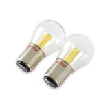 Holley RetroBright LED Light Bulbs HLED10 Bulbs, RetroBright, LED, 1157 Style, Classic White, 3,000K, 580 Lumens, Turn Signal, Bulbs, Pair thumbnail 2