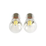 Holley RetroBright LED Light Bulbs HLED10 Bulbs, RetroBright, LED, 1157 Style, Classic White, 3,000K, 580 Lumens, Turn Signal, Bulbs, Pair thumbnail 4