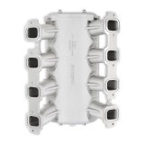 Holley EFI LT1 Gen V Lo-Ram Intake Manifolds 300-711BK Manifolds, EFI, LT1, V, Lo-Ram, Base Only, Multi-Port Injection, Standard Deck, Aluminum, Black, Chevy, V, 5.3L, 6.2L, Each thumbnail 2