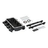 Holley EFI LT1 Gen V Lo-Ram Intake Manifolds 300-711BK Manifolds, EFI, LT1, V, Lo-Ram, Base Only, Multi-Port Injection, Standard Deck, Aluminum, Black, Chevy, V, 5.3L, 6.2L, Each thumbnail 8