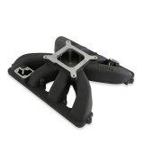 Holley Single Plane Carbureted Intake Manifolds 300-931BK Manifolds, Plane, Carbureted, Square Bore Flange, Cast Aluminum, Black Finish, Chrysler, Dodge, Jeep, Ram, 5.7-6.4L, Gen III, Hemi, Each thumbnail 5