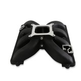 Holley Single Plane Carbureted Intake Manifolds 300-931BK Manifolds, Plane, Carbureted, Square Bore Flange, Cast Aluminum, Black Finish, Chrysler, Dodge, Jeep, Ram, 5.7-6.4L, Gen III, Hemi, Each thumbnail 6