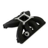 Holley Single Plane Carbureted Intake Manifolds 300-931BK Manifolds, Plane, Carbureted, Square Bore Flange, Cast Aluminum, Black Finish, Chrysler, Dodge, Jeep, Ram, 5.7-6.4L, Gen III, Hemi, Each thumbnail 7
