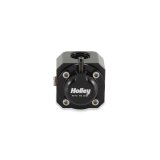 Holley EFI Fuel Pulse Dampers 12-1006 System Dampers, Billet Aluminum, Black Anodized, 40-70 psi, -6 AN Female Threads Inlet/Outlet, Standard Range, Each thumbnail 5