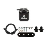 Holley EFI Fuel Pulse Dampers 12-1006 System Dampers, Billet Aluminum, Black Anodized, 40-70 psi, -6 AN Female Threads Inlet/Outlet, Standard Range, Each thumbnail 8