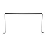 Holley Fuel Cell Mounting Straps 19-222 Mounts, Steel Straps, 1/8 in. Thick, Black, E-coated, Rubber Isolator Strips, Hardware included, for 15 Gallon Cell, Kit thumbnail 5