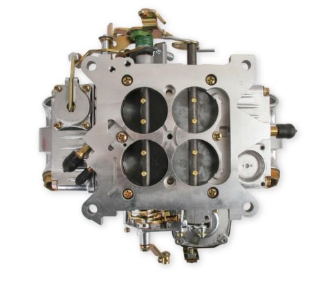 Holley 4160 750 CFM 4-Barrel Carburetor 0-3310S Carburetors, Model 4160, cfm, 4-Barrel, Square Bore, Manual Choke, Vacuum Secondaries, Dual Inlet, Silver Finish, Each thumbnail 2