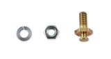 Holley Carburetor Throttle Lever Studs 20-40 Studs, Carburetor, Kickdown Lever, 0.250 in. Diameter, 0.950 in. Length, Gold Finish, Each thumbnail 2