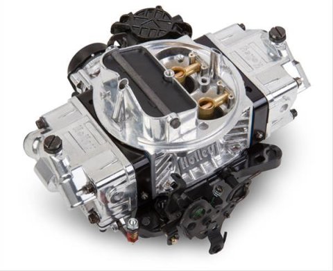 Holley Ultra Street Avenger Carburetors 0-86670BK Carburetors, Avenger, 670 cfm, 4-barrel, Square Bore, Electric Choke, Vacuum Secondaries, Dual Inlet, Polished, Ford Kickdown, Each thumbnail 1