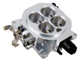 Holley High-Flow EFI Throttle Bodies 112-577 Bodies, EFI, Multi-Port Injection, Cable Actuated, 4 Venturi, 44.45mm Bore, 1,000 cfm, Billet Aluminum, Square Bore Flange, Each thumbnail 2