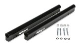 Holley EFI Fuel Rails 534-204 Rails, EFI, LS Rails, Aluminum, Black, -8 AN O-ring Inlet, Hardware, for Hi-Ram Intakes, Dual Quad, Cathedral Port, Chevy, 5.7L, Kit thumbnail 1
