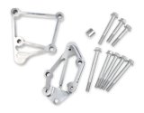Holley LS Engine Accessory Drive Kits 21-2 Bracket Spacer Kits, Aluminum, Natural Finish, Middle Alignment, Chevy, Small Block LS, Each thumbnail 2