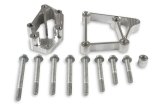 Holley LS Engine Accessory Drive Kits 21-2 Bracket Spacer Kits, Aluminum, Natural Finish, Middle Alignment, Chevy, Small Block LS, Each thumbnail 3
