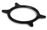 Holley Gen 3 Dominator Air Scoop Mounting Adapters 17-85 Hood Kits, Single Carburetor, Billet Aluminum, Black Anodized, Dominator, 3, Each thumbnail 2