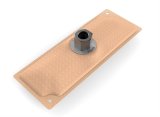 Holley HydraMat Fuel Pickups 16-108 Strainers, HydroMat, Pickup, Rectangle, Center Outlet, 8.0 in. Long, 3.0 in. Wide, 3/8 in. NPT Fitting, E85 Compatible, Each thumbnail 2
