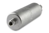 Holley Electric In-Line Fuel Pumps 12-930 Pumps, Electric, In-line, External Mount, 190 lph, 85 psi, 12V, 10mm x 1.0, Female Thread, Inlet and Outlet, Steel Housing, Silver, Bracket, Each thumbnail 3