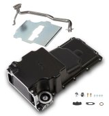 Holley Retrofit Engine Oil Pans for GM LS Engines 302-2BK Pan, Swap, Low Profile, Aluminum, Black, 3.620 in. Stroke, 5.7 Quarts, Chevy, 4.8L, 5.3L, 6.0L, Each thumbnail 4