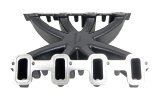 Holley EFI LS Single Plane Mid-Rise Intake Manifolds 300-136BK Manifolds, EFI, Mid-Rise, Plane, Rectangular Port, Multi-port, Standard Deck, Aluminum, Black Finish, Chevy, 6.0L, 6.2L, Each thumbnail 2