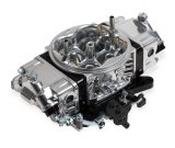 Holley Track Warrior Carburetors 0-67199BK Carburetors, Warrior, 650 cfm, 4-barrel, Square Bore, Mechanical Secondary, Dual Inlet, Shiny Body, Black Base and Metering Blocks, Each thumbnail 5
