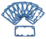 Holley Carburetor Metering Block Gaskets 108-199 Gaskets, Block, Blue, Reusable Fiber, 2-circuit, Dominator, 10-piece, Set thumbnail 2