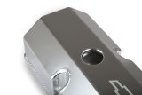 Holley Track Series Valve Covers 241-287 Covers, Series, Perimeter Bolt, Tall, Chevrolet Logo, Fabricated Aluminum, Polished, Baffled, Chevy, Gen I, 283-400ci, Pair thumbnail 4