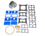 Holley Carburetor Main Bodies 134-335 Components, Body, Model 2300, 0-4412S, Replacement, 500 cfm, Cast Zinc, Shiny, Down-Leg Boost, Gaskets, Brass Air Bleeds, Each thumbnail 3