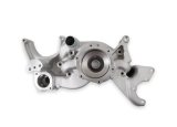 Holley Cooling Manifolds 97-163 Water Pump Housings, Holley, LS Manifold, Aluminum, Natural, Steam Tube Inlet, 1/8 in.-NPT, for Mid-Mount Accessory Drive Only, Each thumbnail 3