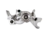 Holley Cooling Manifolds 97-163 Water Pump Housings, Holley, LS Manifold, Aluminum, Natural, Steam Tube Inlet, 1/8 in.-NPT, for Mid-Mount Accessory Drive Only, Each thumbnail 5